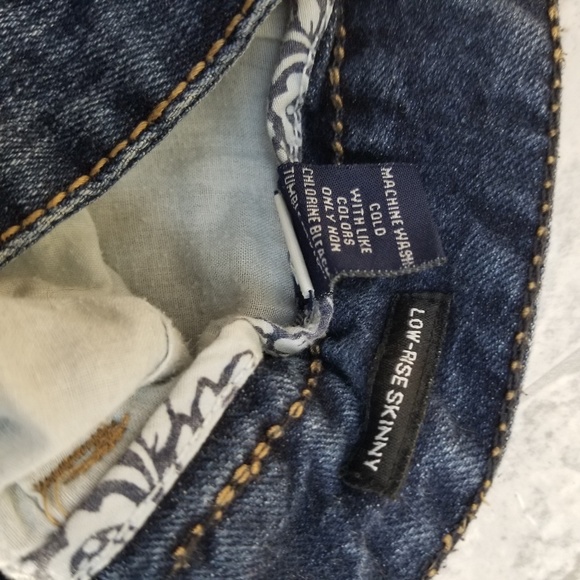 Rue21 Low Rise Skinny Jean's Size 11/12 - Picture 6 of 7